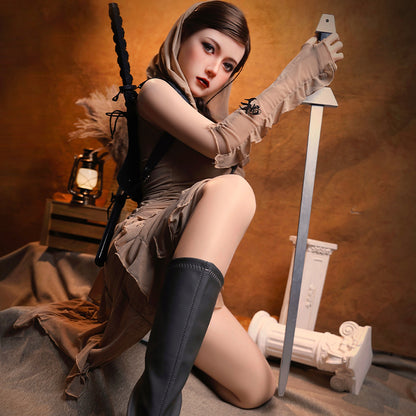 (Wasteland Style Hina ) Full Body Silicone Lifesize Doll Realistic Human Shaped Toy for Adult