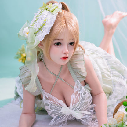 (Yoyo) Full Body Silicone Lifesize Doll Realistic Human Shaped Toy for Adult
