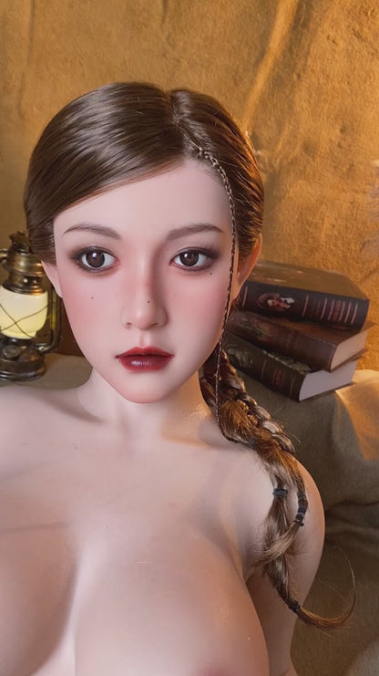 (Wasteland Style Hina ) Full Body Silicone Lifesize Doll Realistic Human Shaped Toy for Adult
