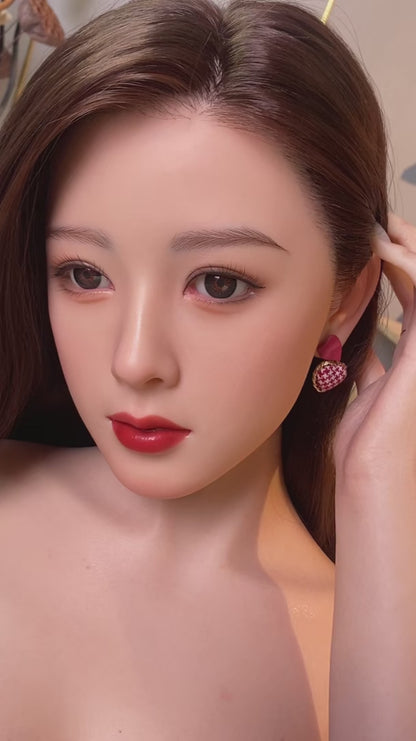 (Suyeon1) Full Body Silicone Lifesize Doll Realistic Human Shaped Toy for Adult
